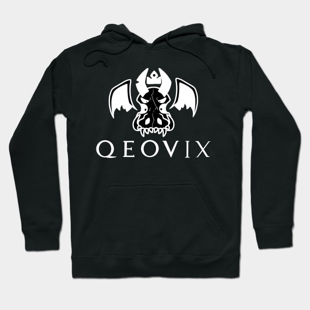 Qeovix logo black Hoodie by PurplefloofStore